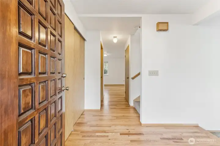 Front entry of home.