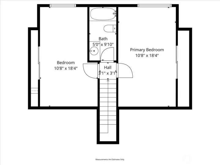 Upper Level Floor Plan