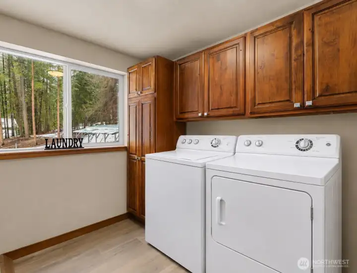 Large laundry room