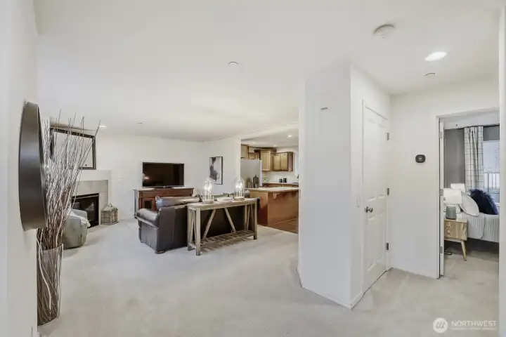 Open Concept Living-Dining-Kitchen great room