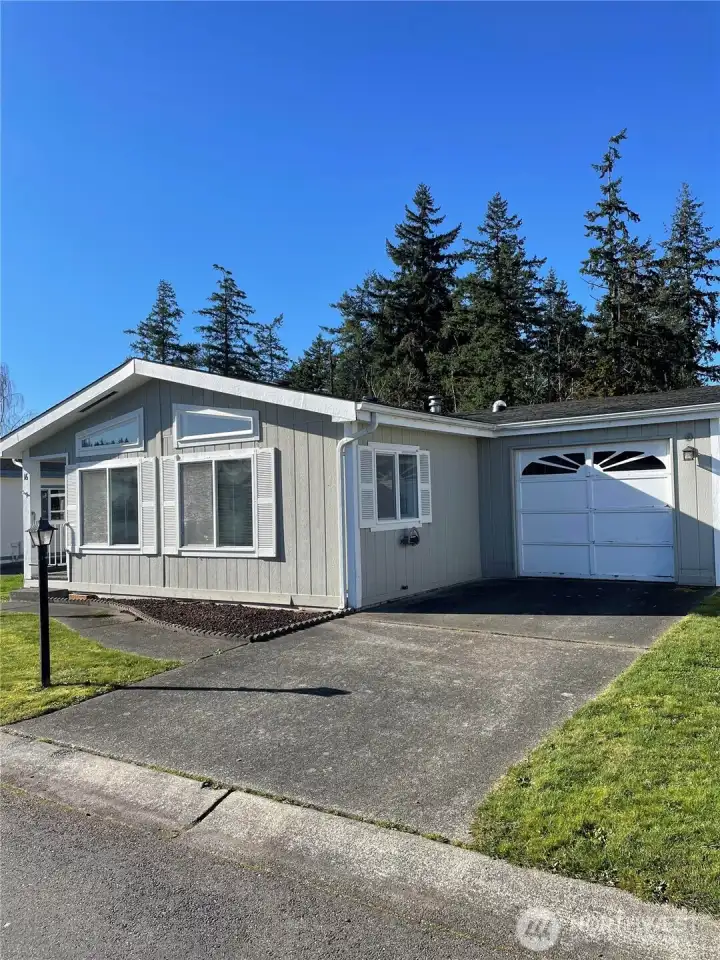 Front and Single Garage