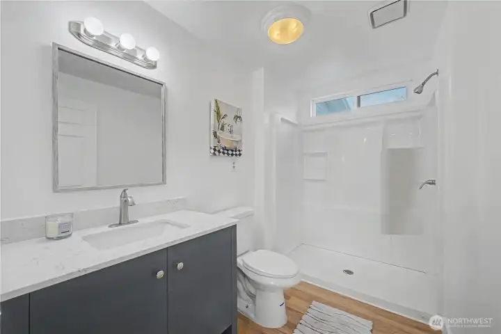 Stunning and pristine bathroom