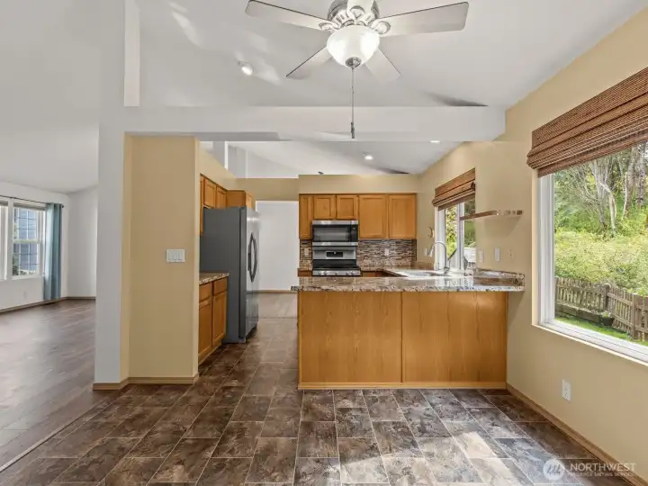 Guests will loving coming over.