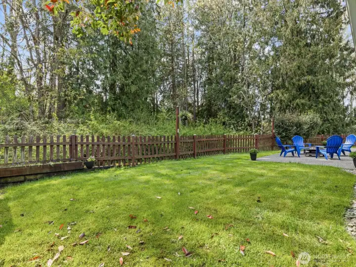 Listen to the chirping of the birds while you relax.