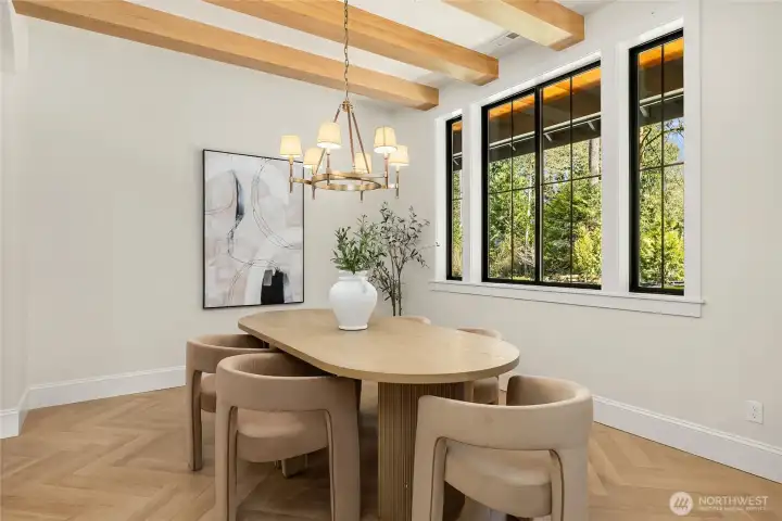 Wood Beamed Ceilings