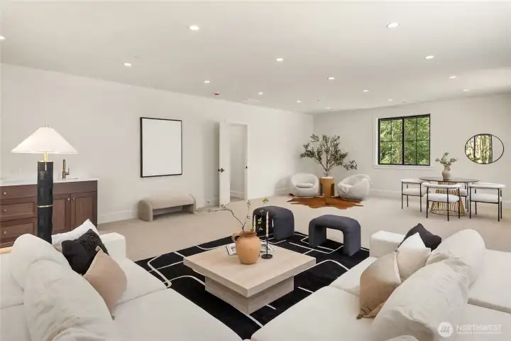 Large Upstairs Rec Room