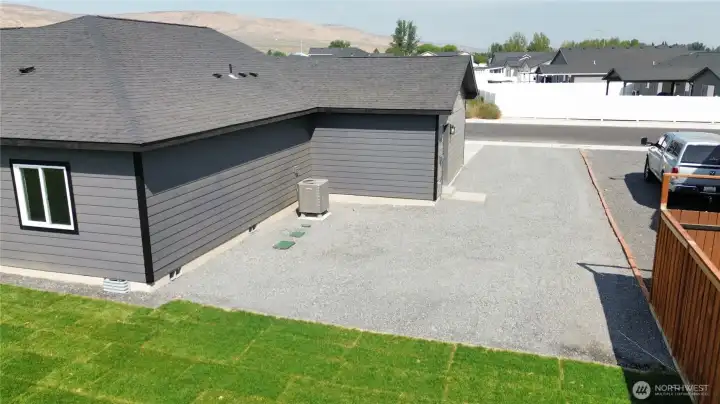 Rv parking or storage area