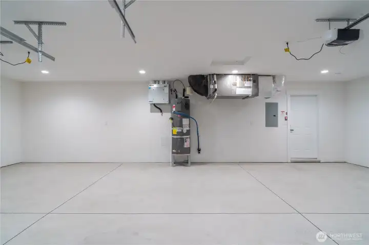 Three car garage