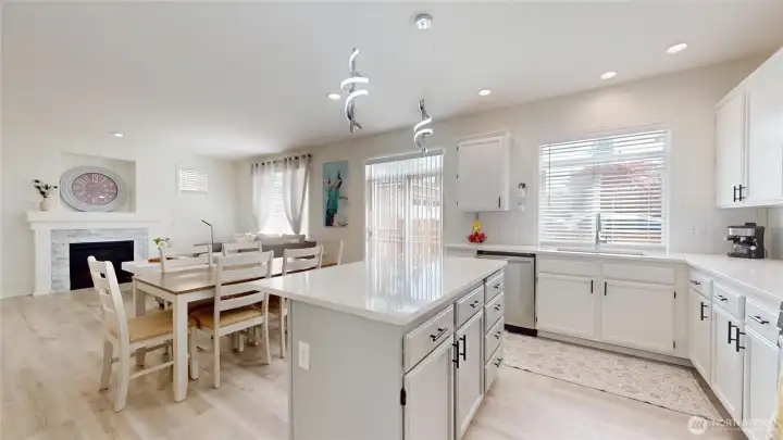 Kitchen and Dining area main floor