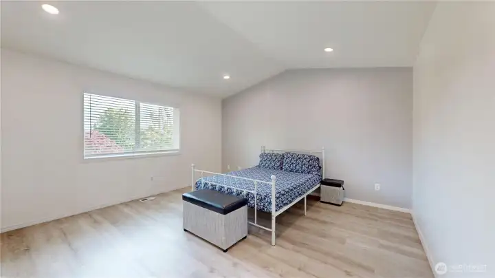 Master bedroom Showing huge space