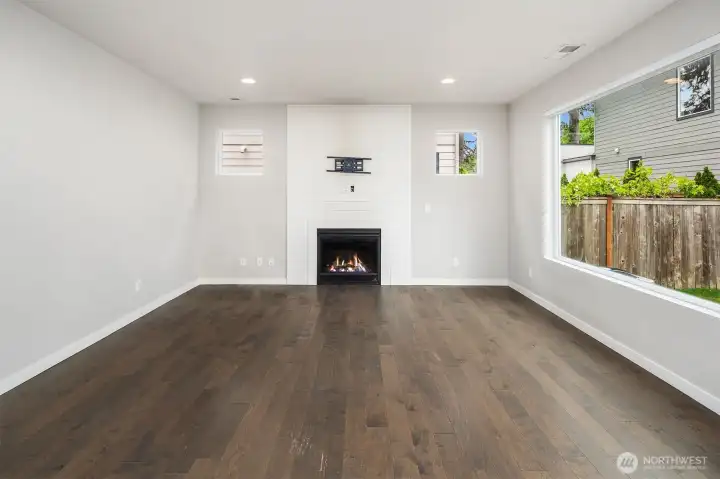 Family Room with Fireplace