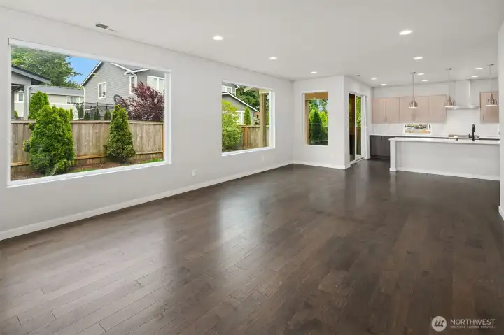 Family Room with Fireplace