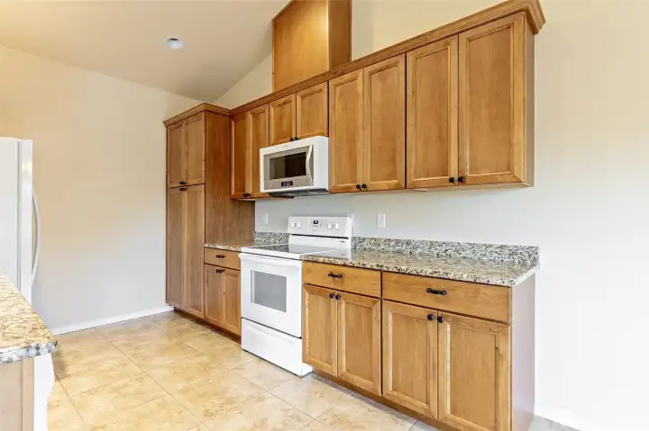 Kitchen with lots of storage