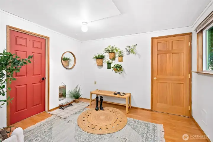 Flex space that could be a mud room, office, sitting area ect...