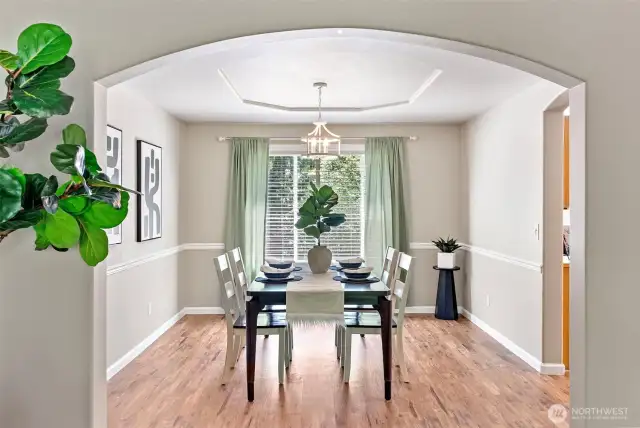 Formal dining room
