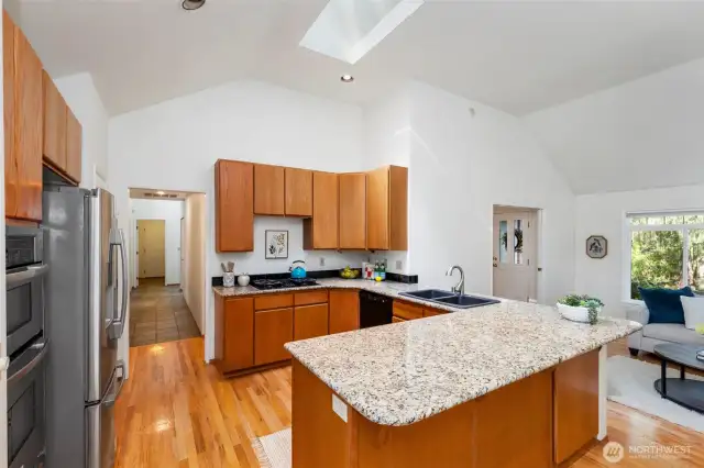 Kitchen has been updated an nicely maintained.