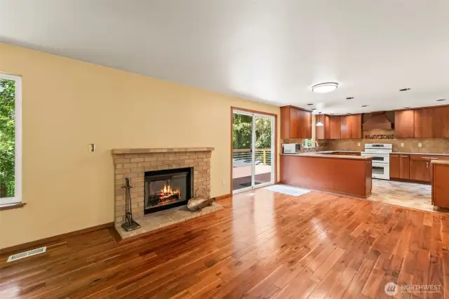 Living Room to Kitchen