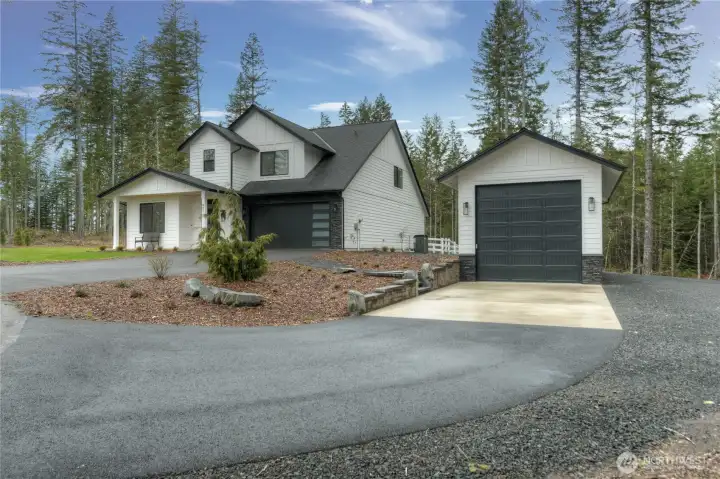 Located at the end of the cul-de-sac in private gated community