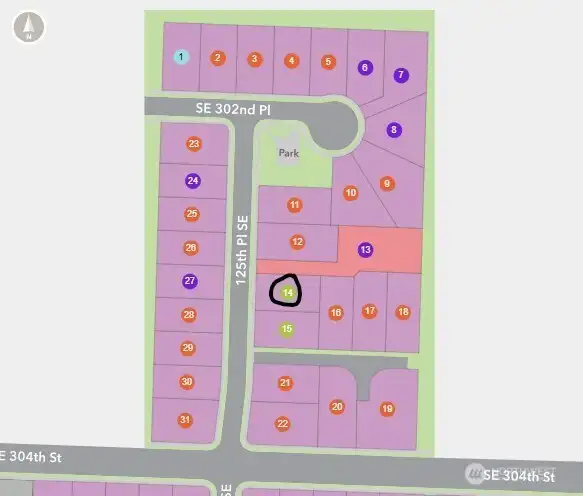 The Willows community map