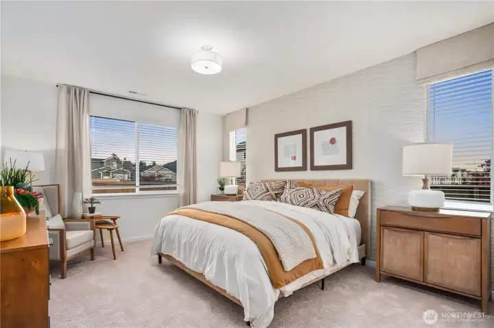 These photos feature the model home and do not represent the actual home that is currently for sale.