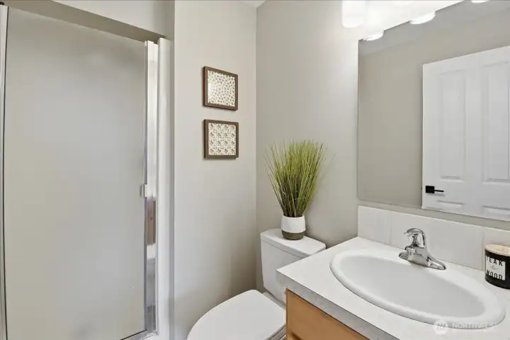 Lower level bath, Bathroom #4