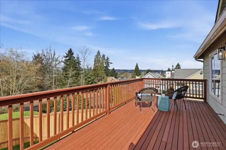 Wide and spacious with partial water view