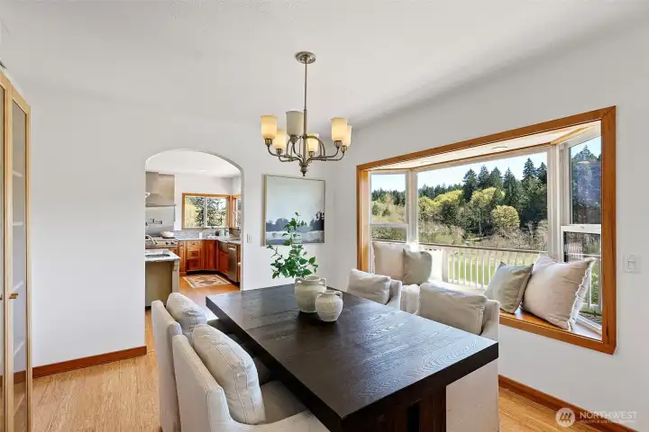 Formal dining room off the entry. Formal dining room off the entry.