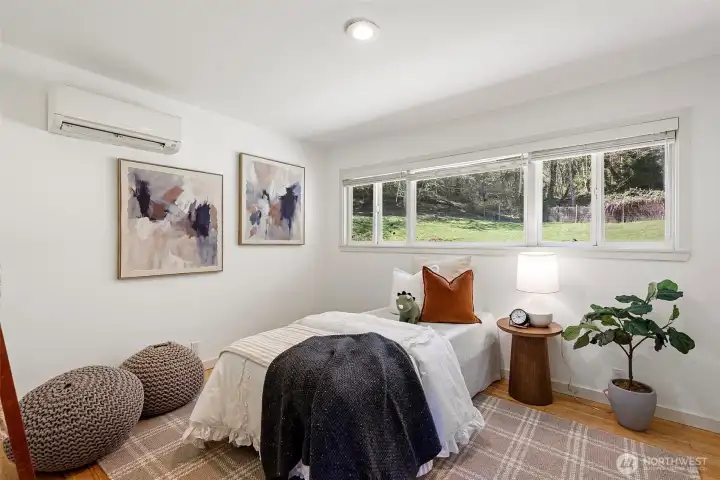 Third bedroom on main level. Third bedroom on main level.