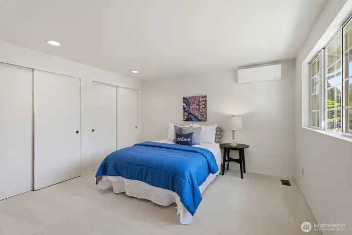 Second En-suite has dual closets and updated bath