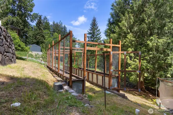 Deer proof gardening space...