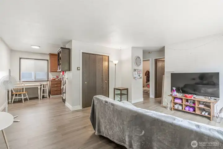 Unit #2: Showcasing the same excellent updates as Unit #1, featuring brand-new flooring, fresh paint, modern appliances, and new light fixtures throughout