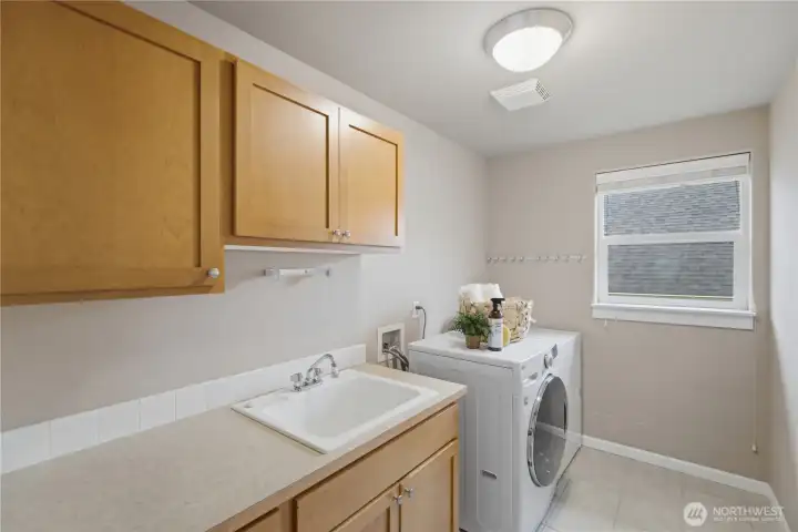 Laundry Upstairs