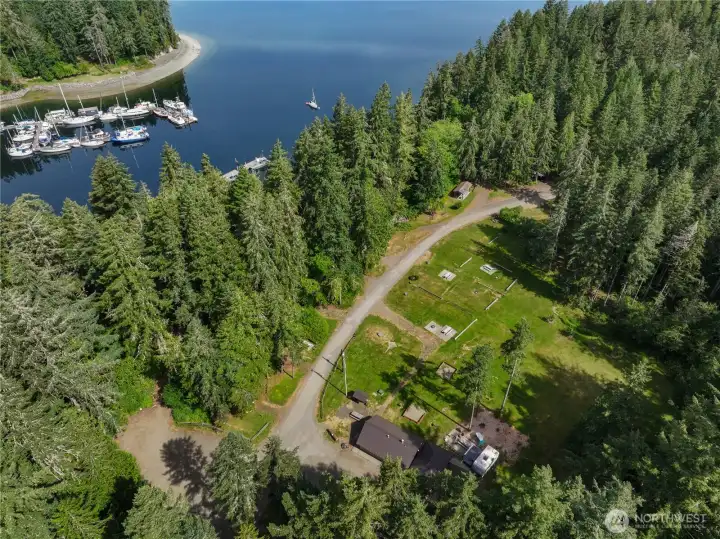 Multiple parks and camping on the island Multiple parks and camping on the island