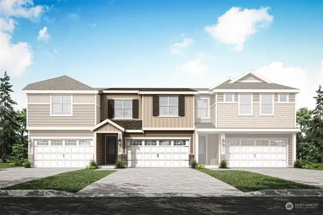 Example of the Dawson floor plan to be located at 3838 85th Drive NE.