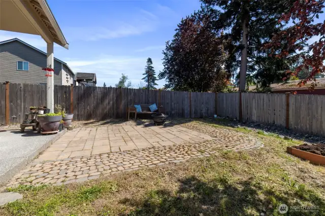 Paver patio