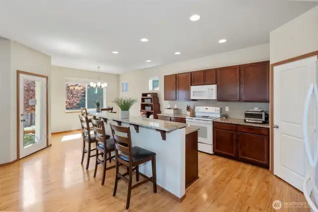 Kitchen with eating space