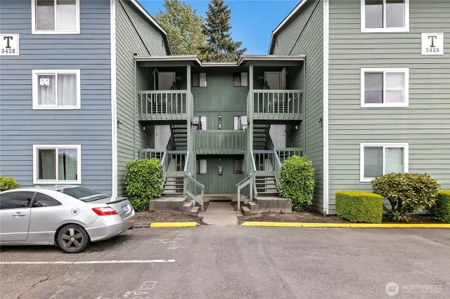 One Deeded Parking Spot