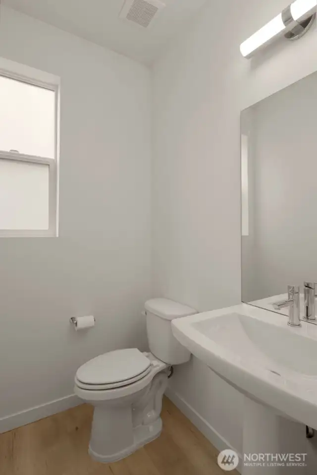Half Bath on Main Floor