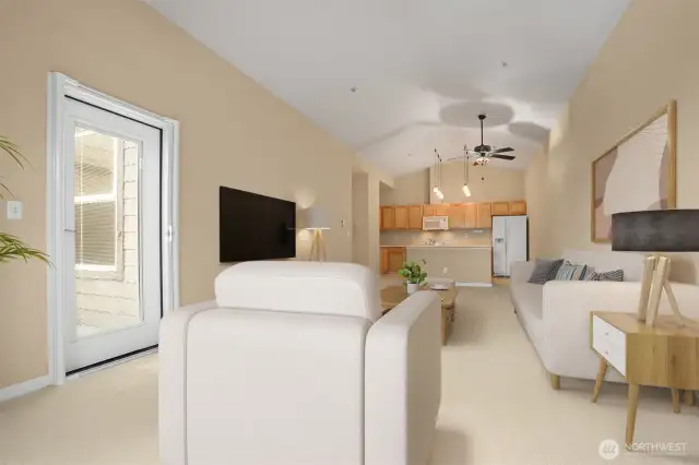 virtually staged