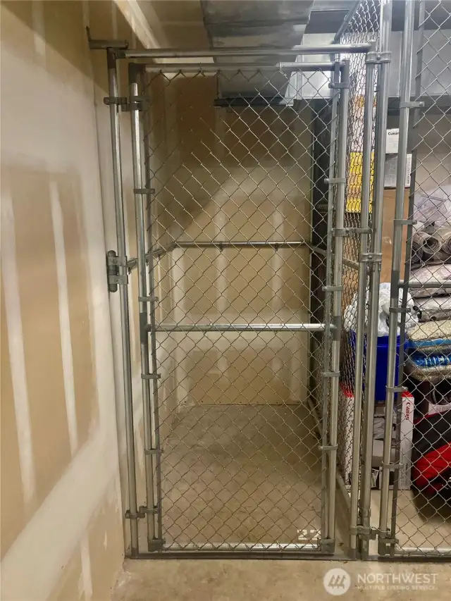 Additional storage area.
