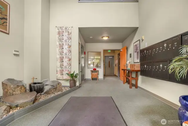Downstairs foyer