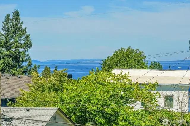 This was taken from the deck.
