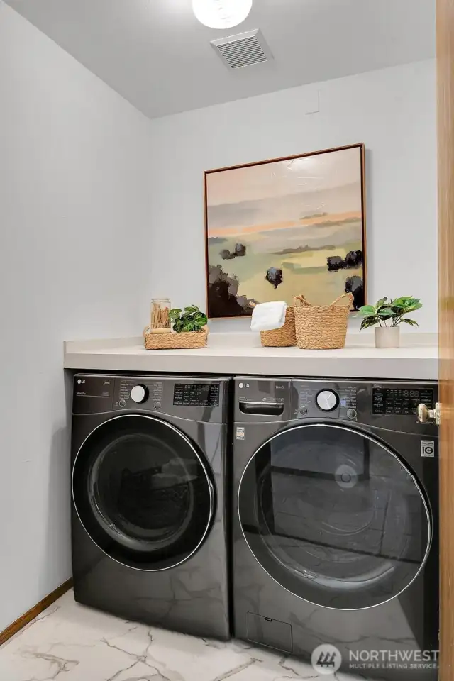 Laundry room is on main floor.
