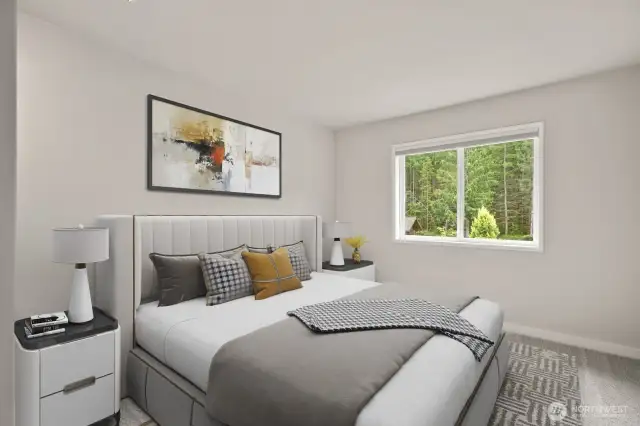 Virtually staged to show an example of how the space could be used.