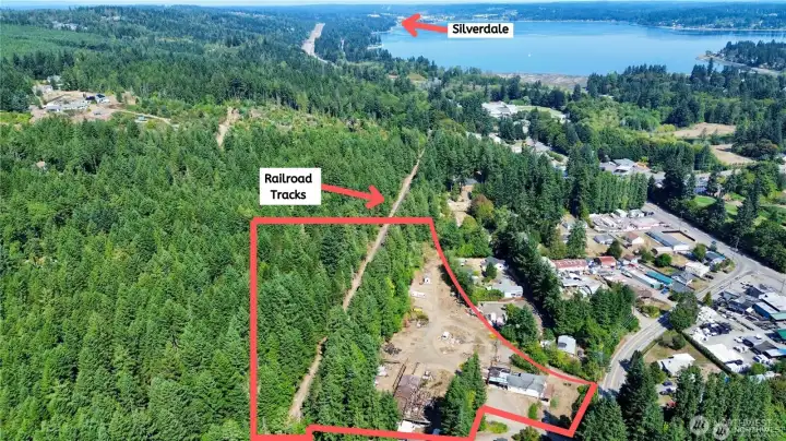 Property lines are approximate.  Buyer to do due diligence on property lines.