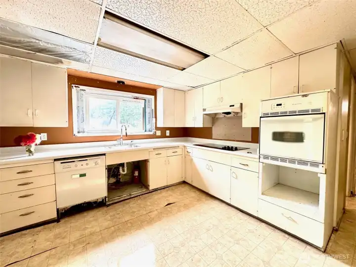 Main floor kitchen.