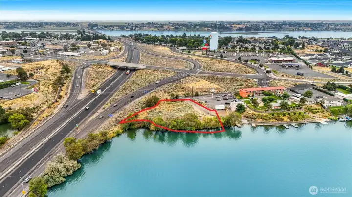 Waterfront edge provides unique character for future business