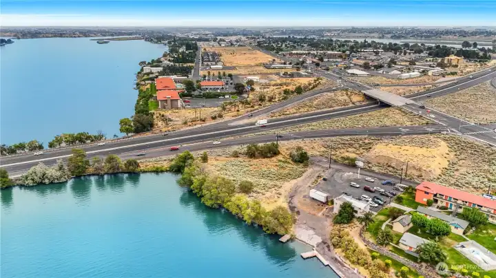 Stunning water views with endless commercial possibilities