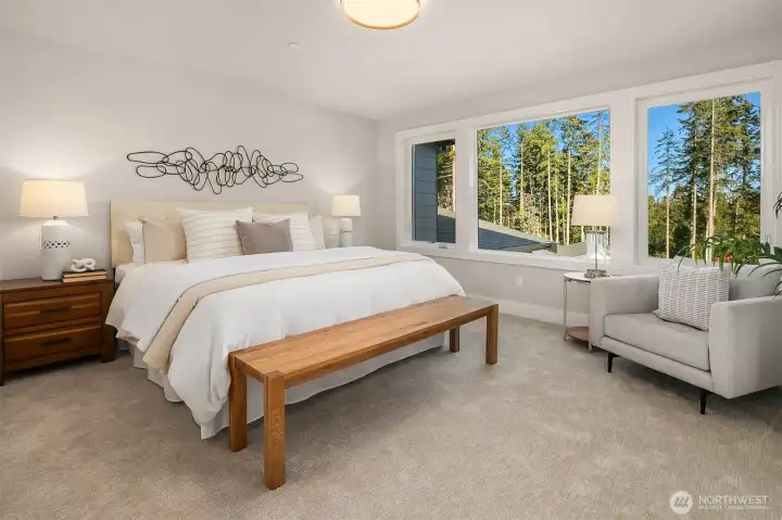 Photo is of our previous furnished Model Home in phase 1