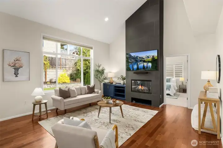 The open, airy layout flows beautifully between living spaces.